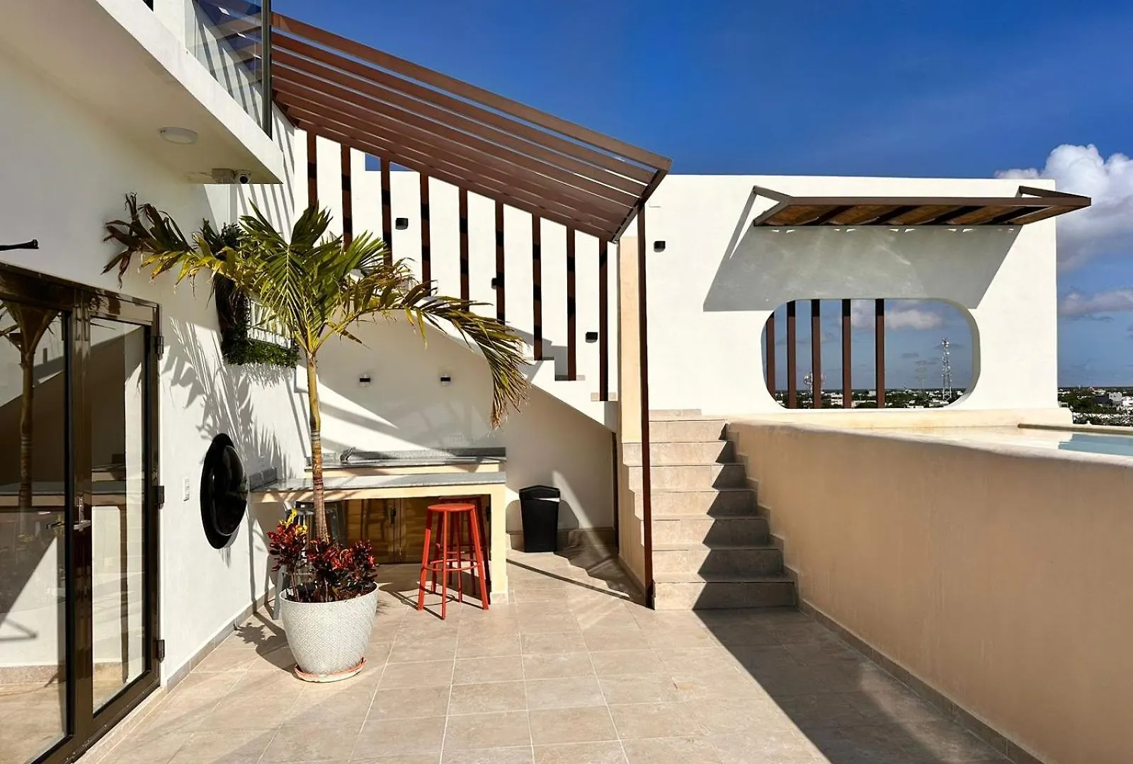 Itzamna Suite Balcony Deluxe Playa del Carmen Apartment